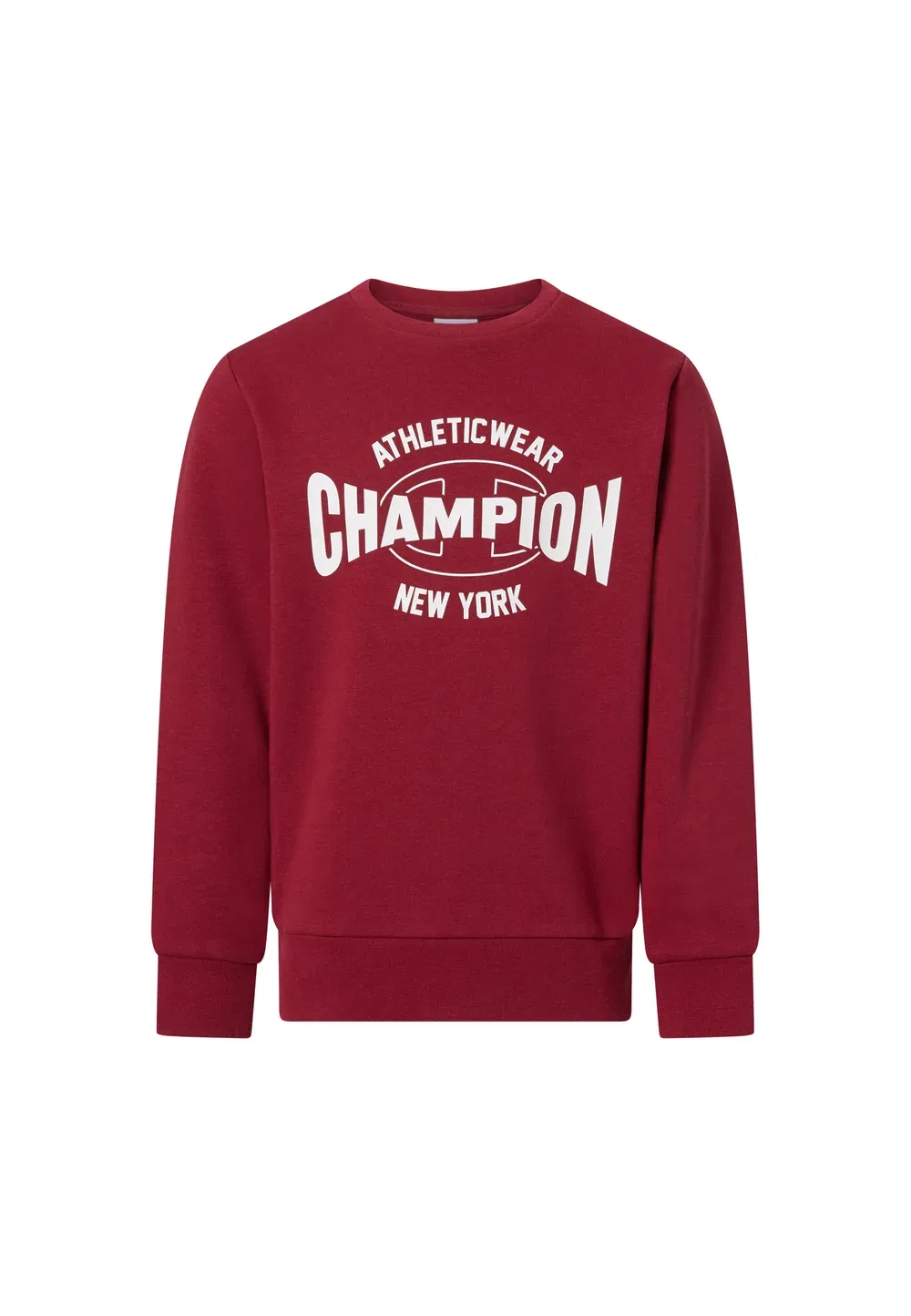 Стандартный крой - толстовка Champion, Dark Red — фото 4