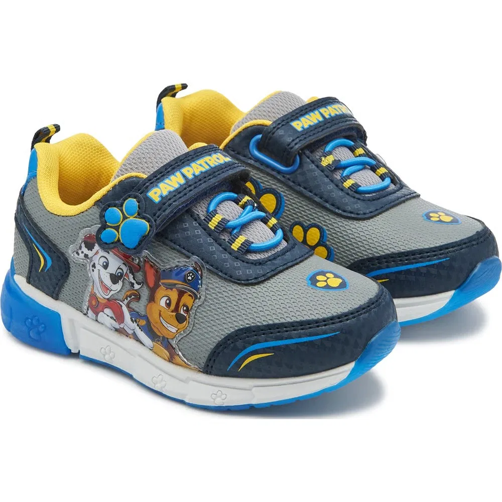 Детские светящиеся кроссовки Paw Patrol, Blue/Yellow