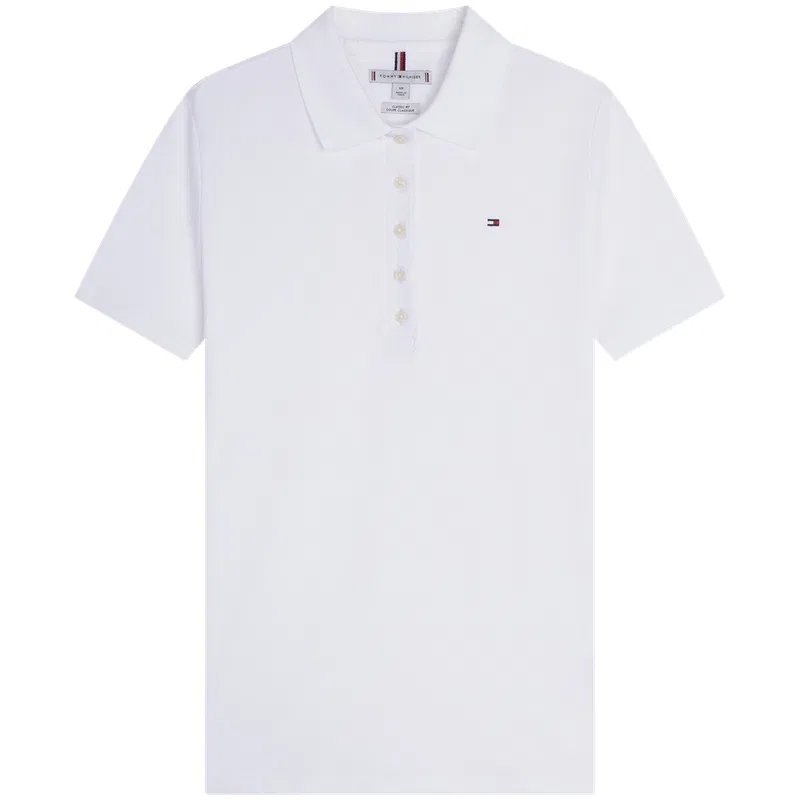 Поло женское, Tommy Hilfiger, White