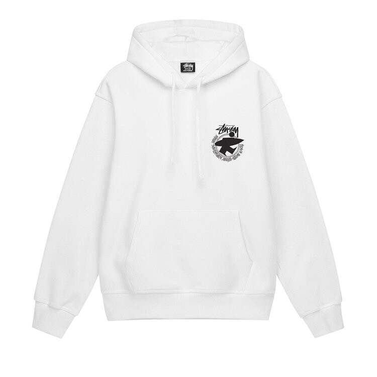 

Худи Stussy Beach Roots Hoodie 'White', белый