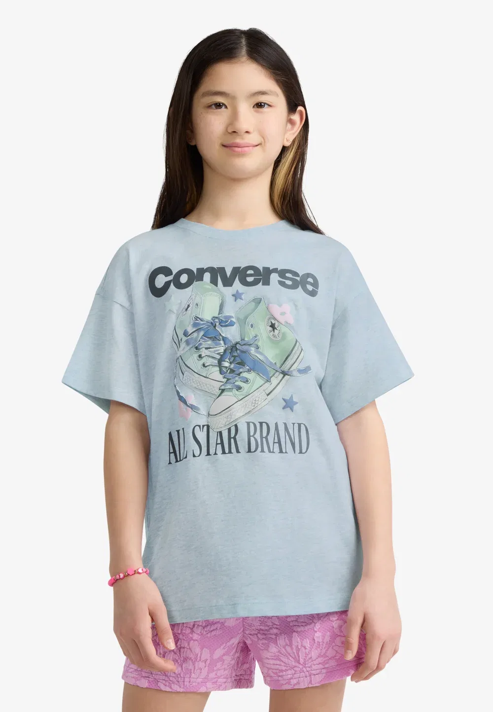 Футболка с принтом «Ленты» Converse, Cold Touch Heather