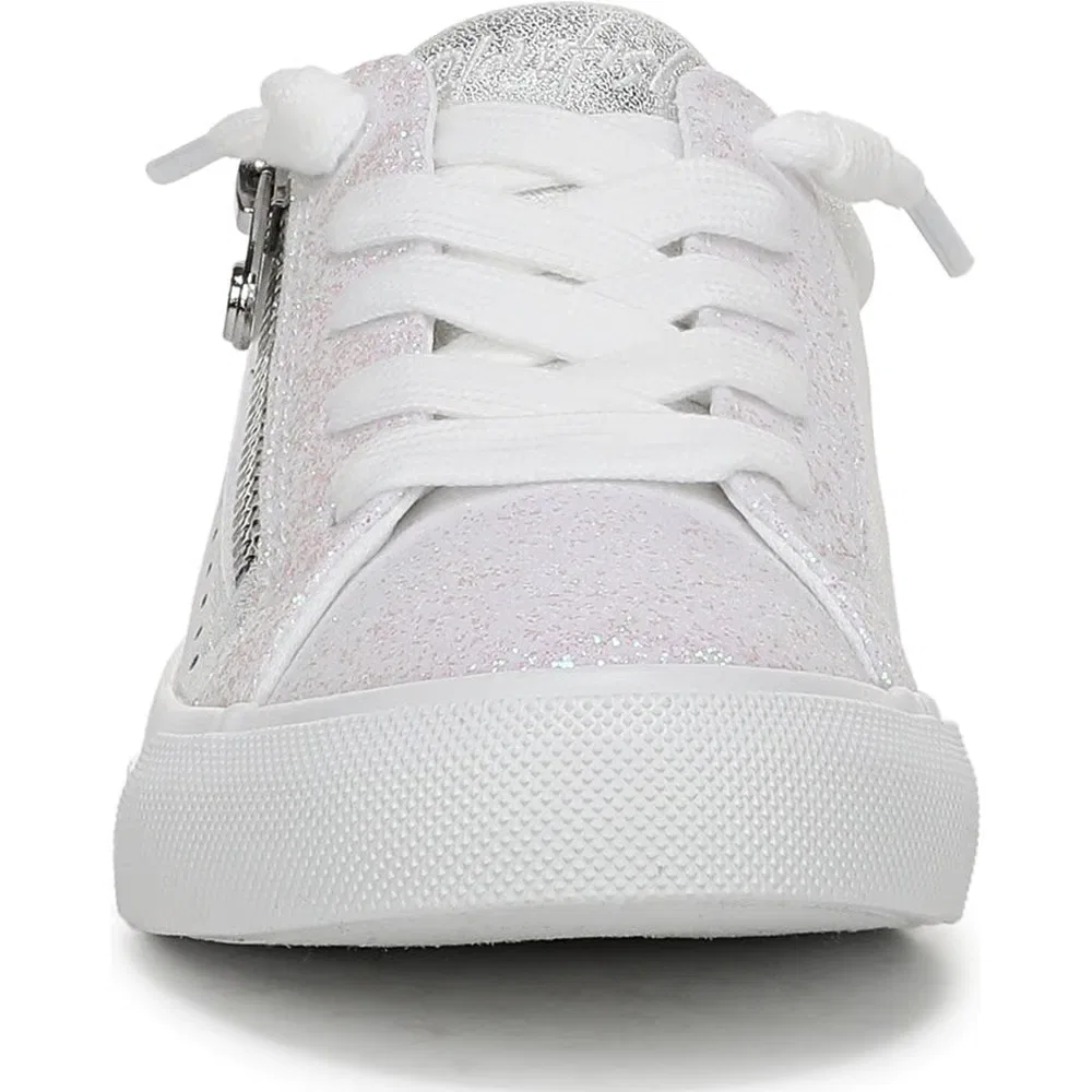 Детские кроссовки на молнии Perfect-K Blowfish Malibu, White Faux Leather — фото 3