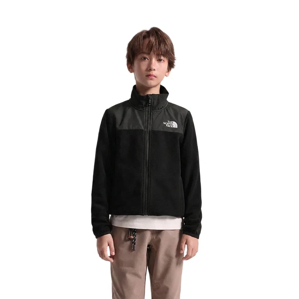 Детская флисовая куртка с воротником-стойкой JK3/Cosmic Black THE NORTH FACE