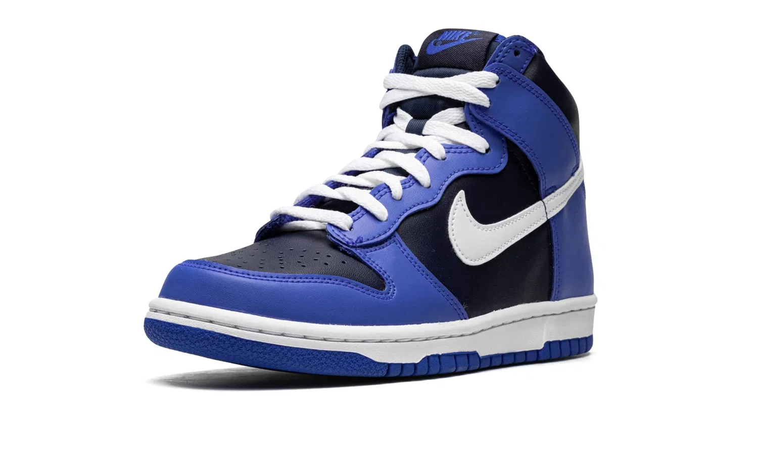 Детские кроссовки для девочек Nike Big Kid's Dunk Hi, Black Black Gold Metallic — фото 4