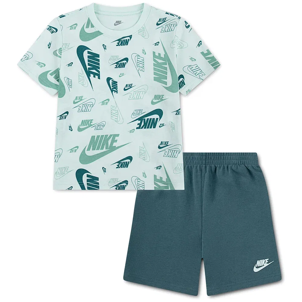 Леггинсы Aop set Nike, зеленый