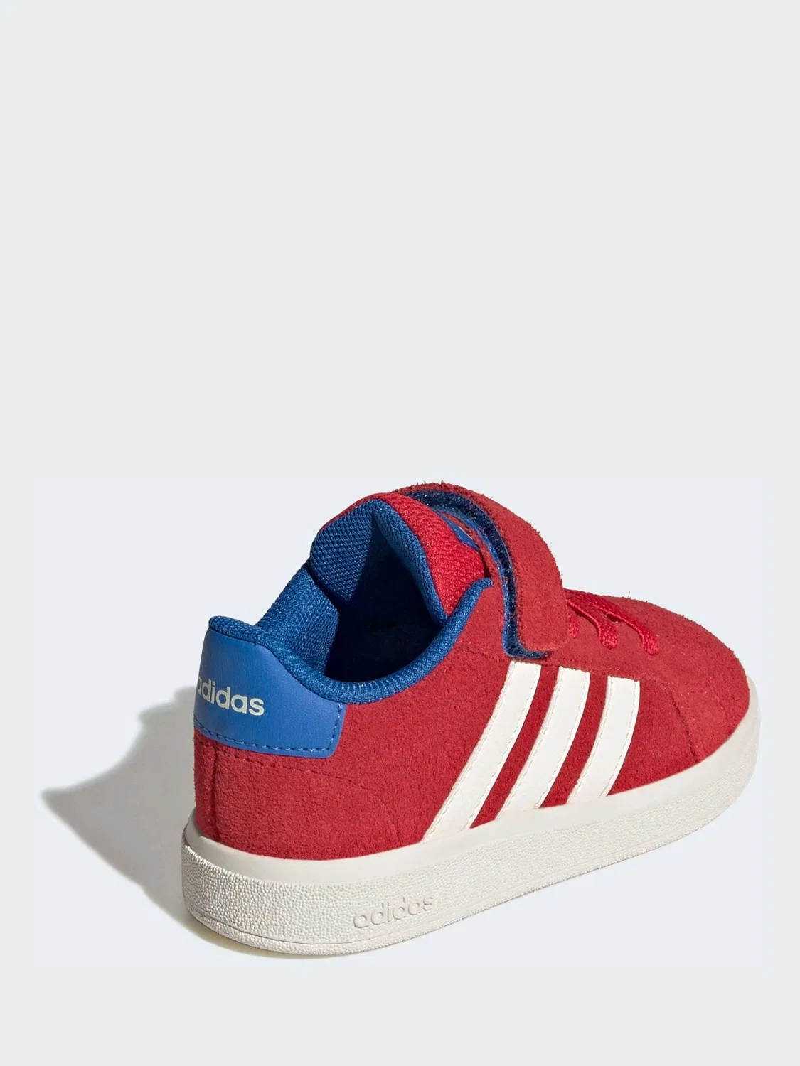 Кроссовки детские Grand Court 2.0 adidas, красный/белый — фото 4