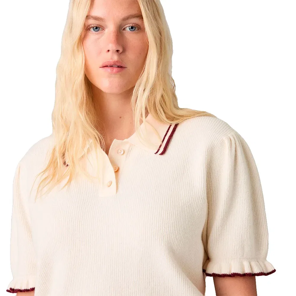 Женский супермягкий свитер с коротким рукавом Super Soft Summer Levi's, Beige — фото 4