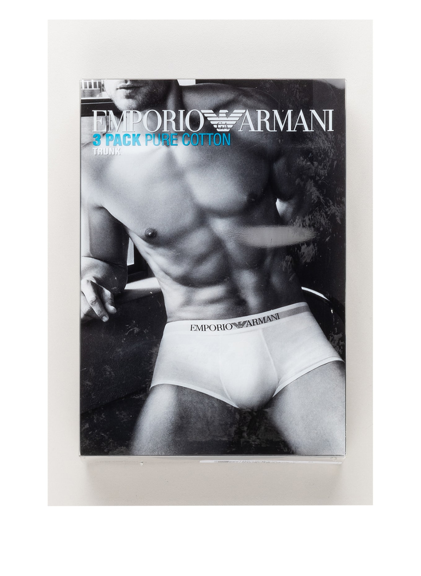 Комплект из 3 пар трусов-боксеров Emporio Armani, мультиколор — фото 3