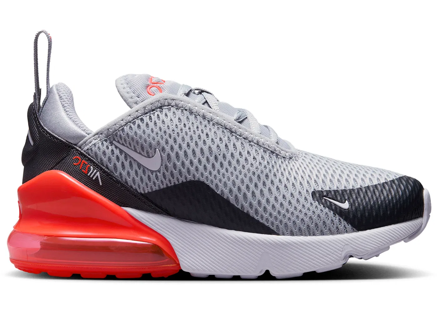 Детские кроссовки Lifestyle Nike Air Max 270, Wolf Grey/Anthracite/Bright Crimson/White