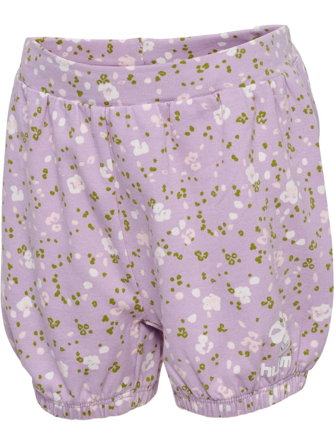 Детские шорты с принтом Hmlglad Hummel, Orchideenpink Bonbonrosa Helllila