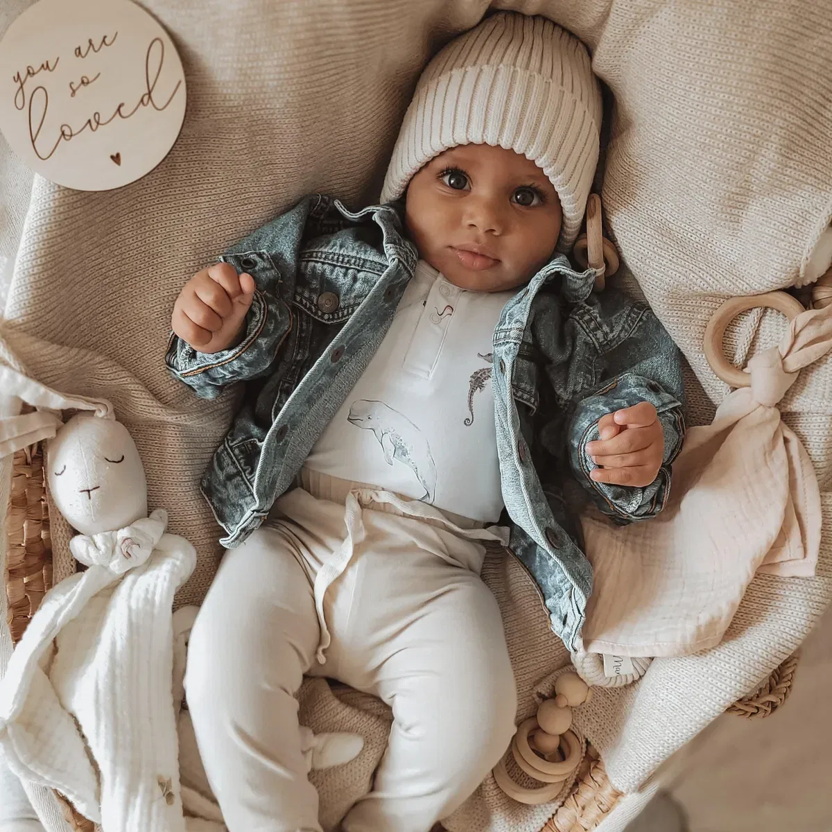 Детский боди с длинным рукавом с морской тематикой Minky Myles, White — фото 3