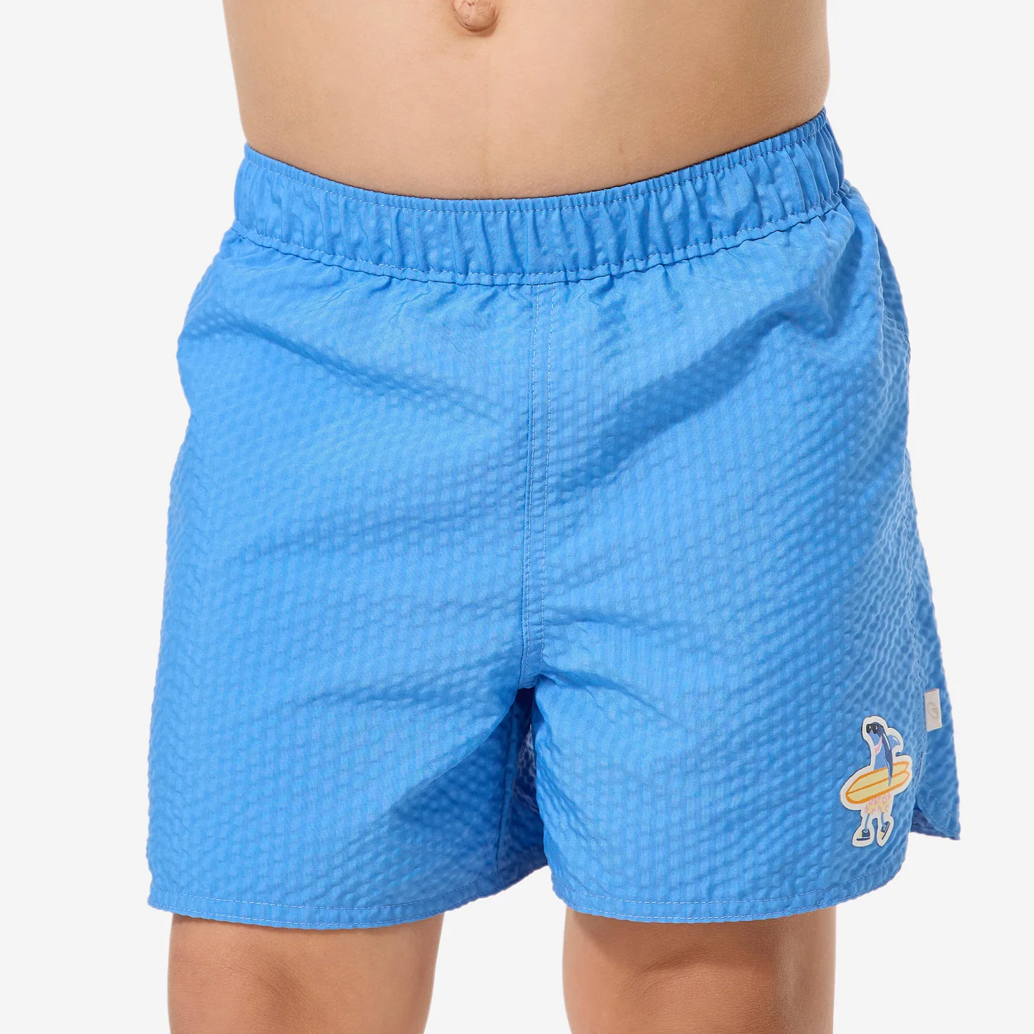 Детские плавки для мальчиков с принтом Brom Hai, Decathlon, Schneeflockenblau — фото 2