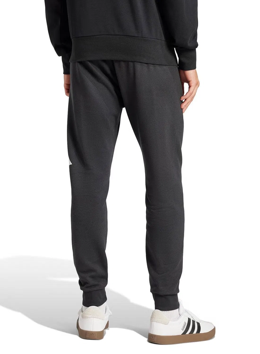 Штаны с логотипом Essentials Adidas, черный — фото 2