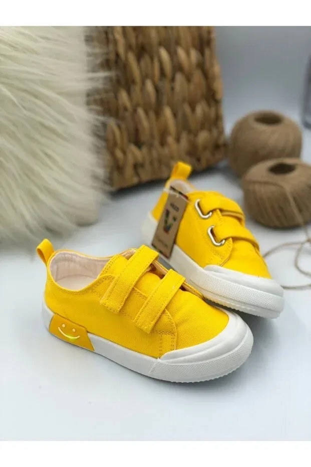 Детские туфли для мальчиков с подсветкой Vicco, Yellow — фото 2