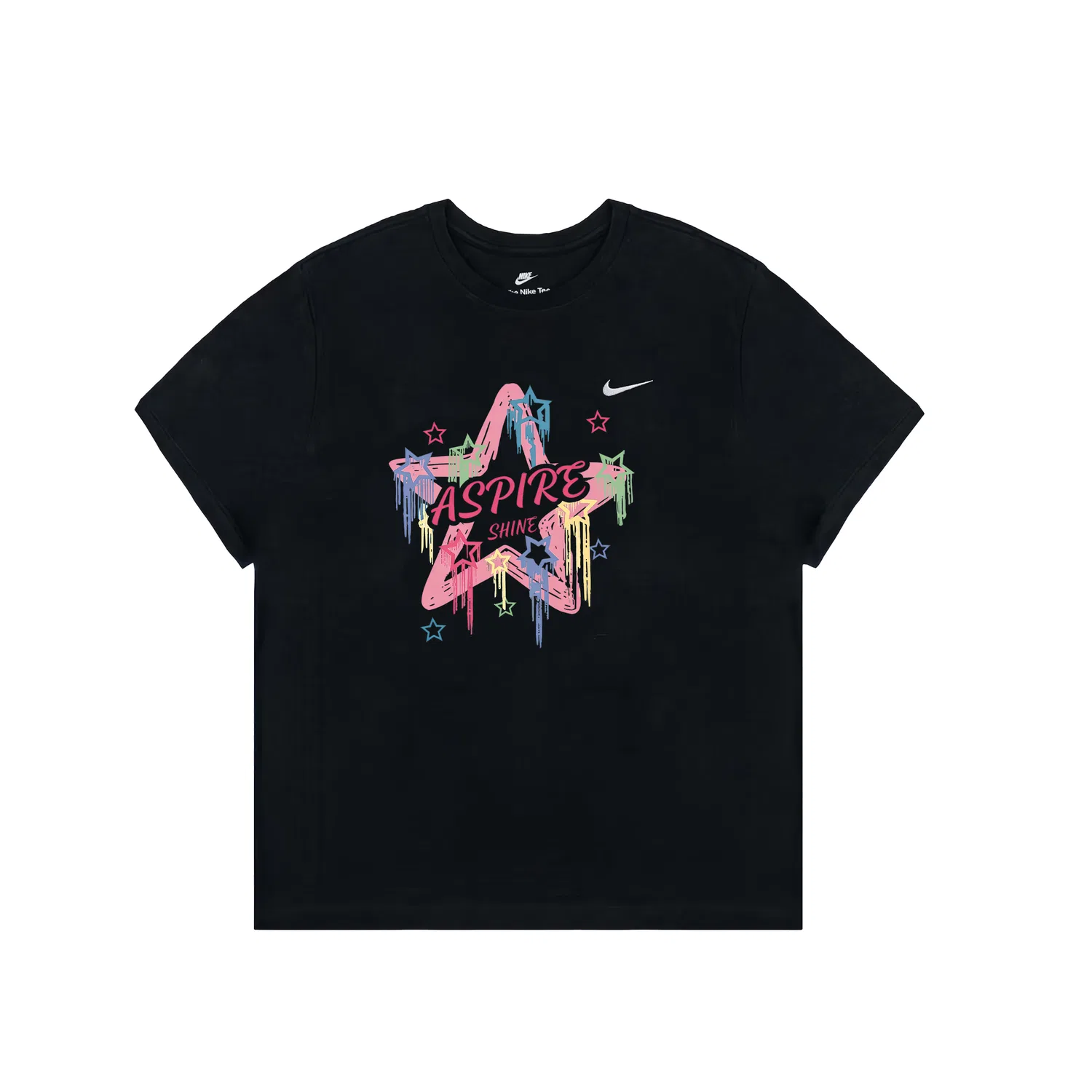 Мужская футболка с коротким рукавом из хлопка, прямая Nike