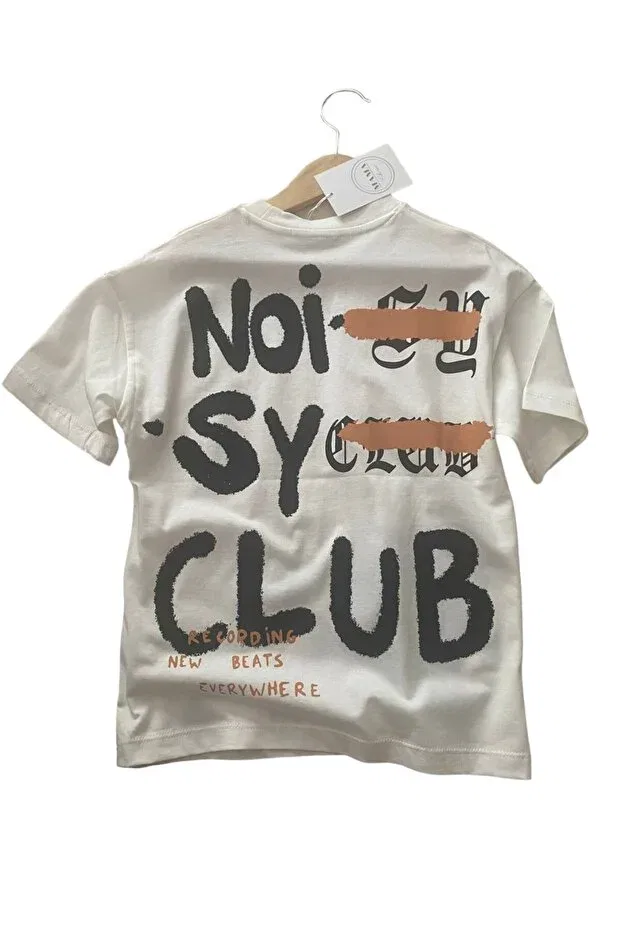 Детская футболка с принтом Summer patterned tshirt Mama Choice, White — фото 2