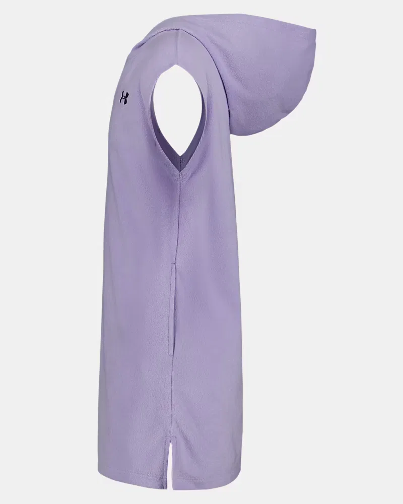 Пляжная накидка из махровой ткани с защитой UPF 30 Terry UnderArmour, Purple Crest/Lavish — фото 4