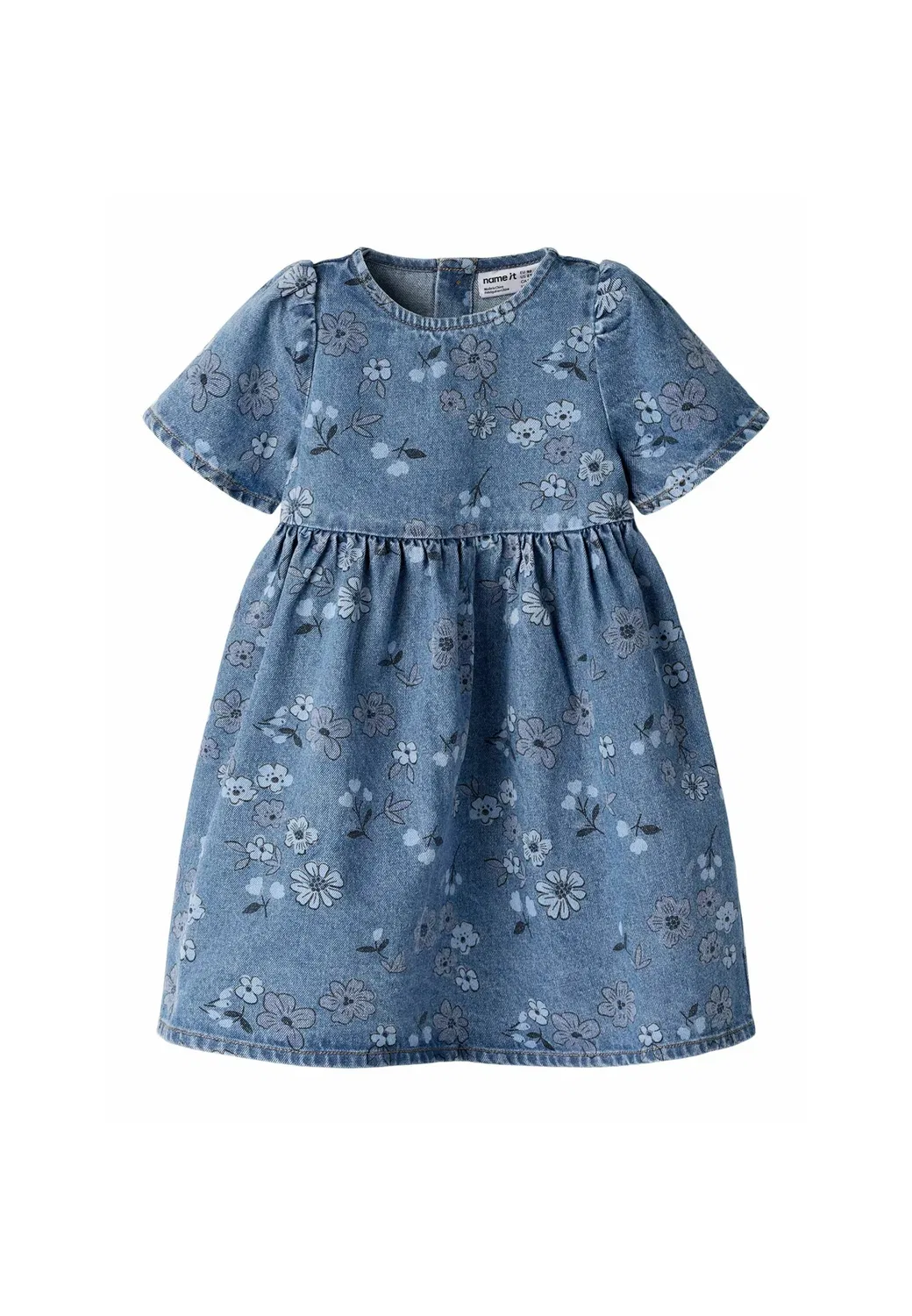 Платье из джинсовой ткани - джинсовое платье Name It, Medium Blue Denim