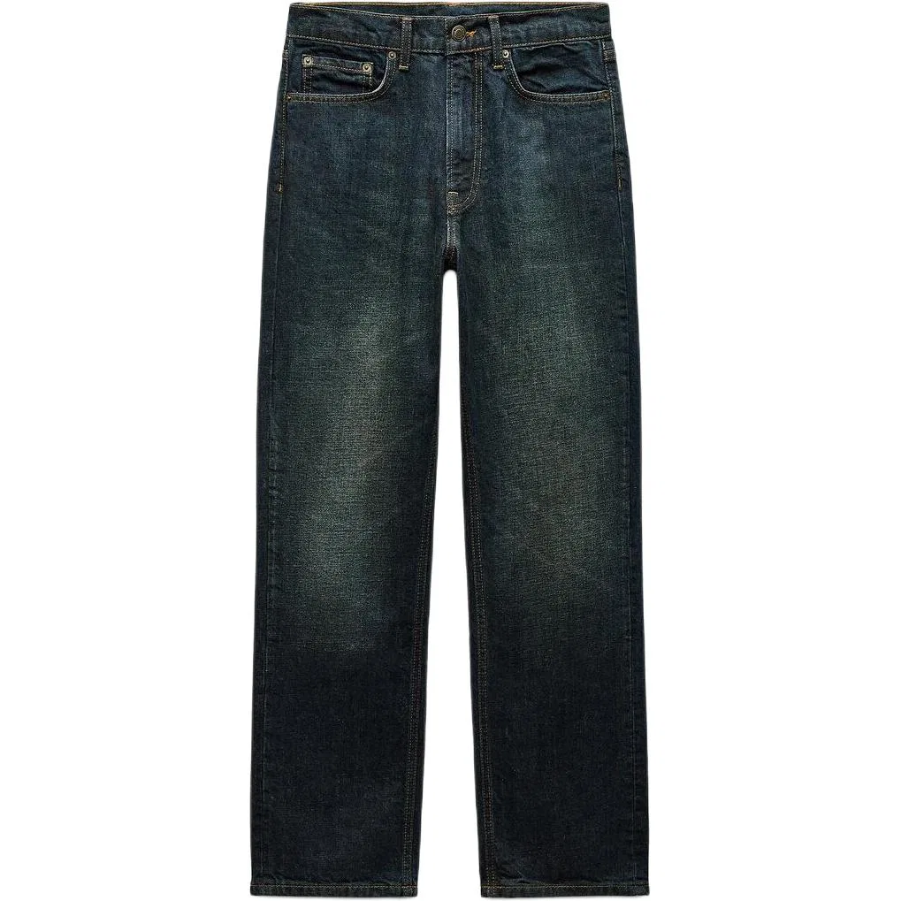 ZARA Женские джинсы прямого кроя ZW Jeans, Blue