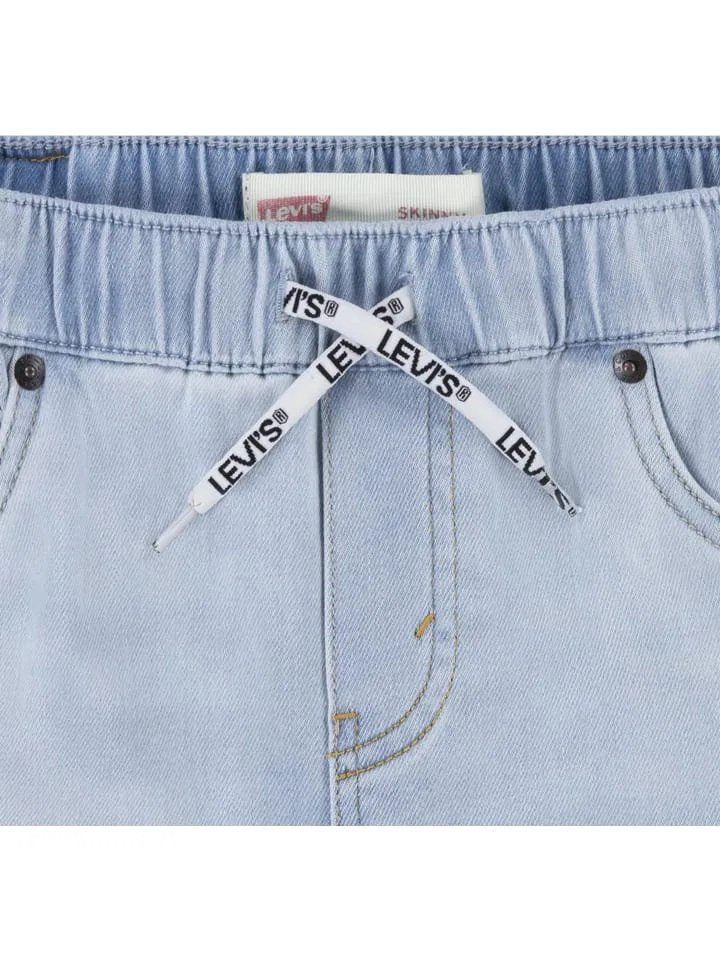 Шорты джинсовые Levi'S Kids, голубой — фото 3