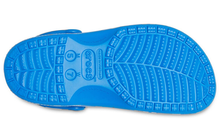 Шлепанцы и сланцы Crocs Classic Baya Clog Camo 'Blue' — фото 3