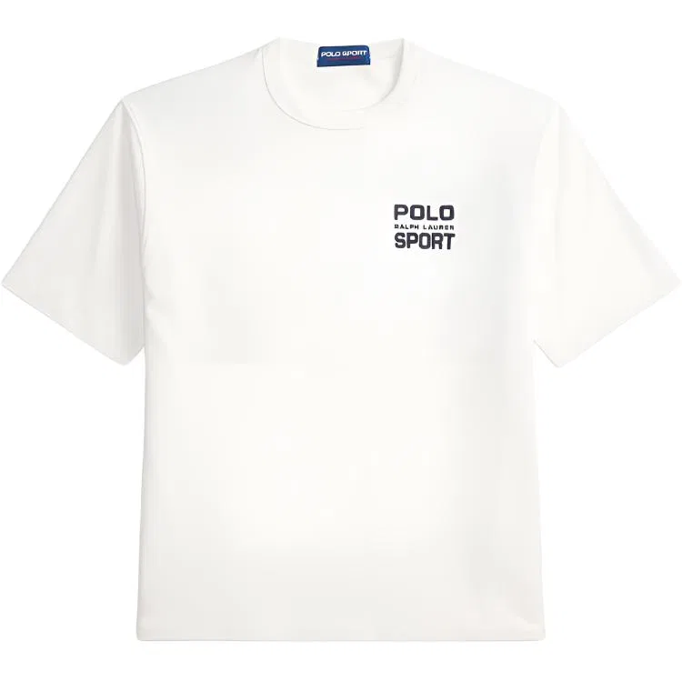 Футболка свободного кроя Polo Sport Ralph Lauren белая
