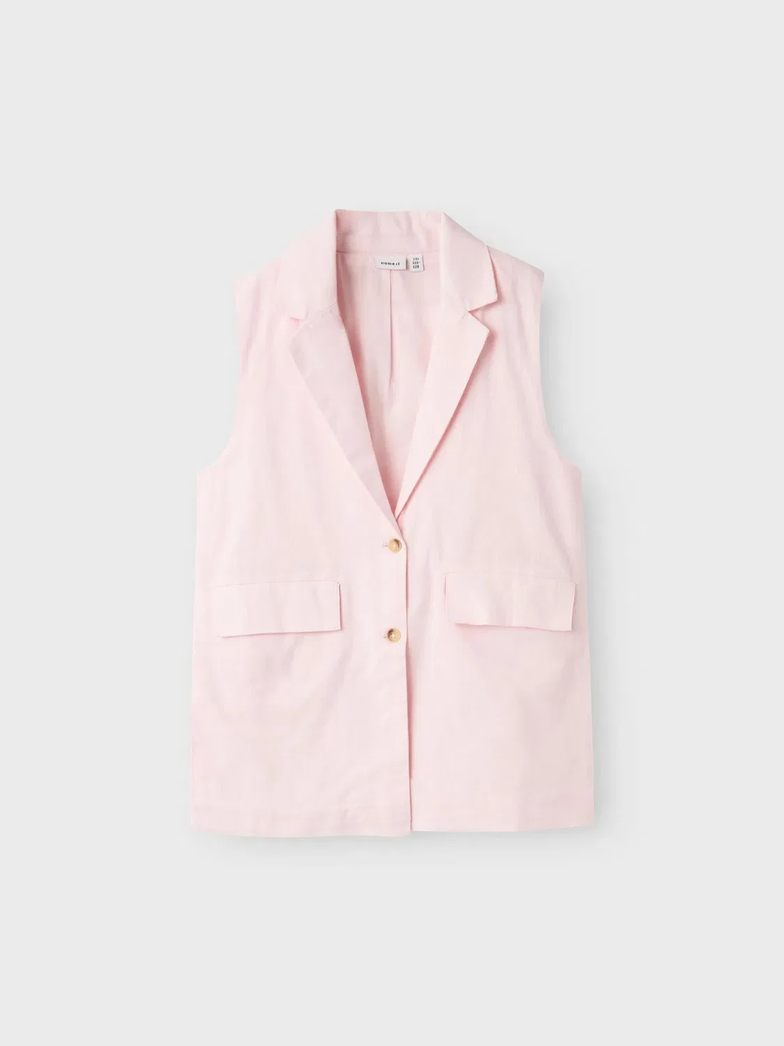 Жилет розовый Name It, parfait pink — фото 3