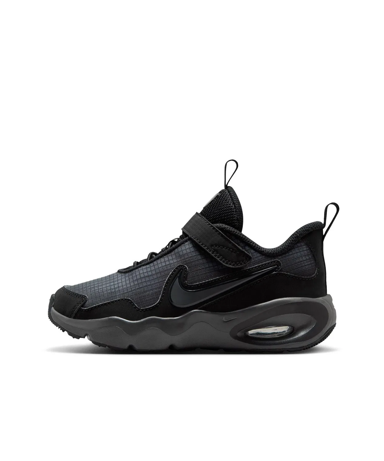 Детские кроссовки с длинным шнурком NIKE Air Max Nova PS, Black