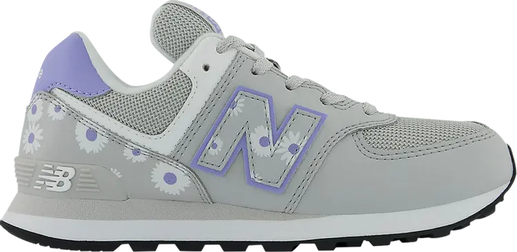 

Кроссовки New Balance 574 Big Kid 'Floral - Summer Fog', серый