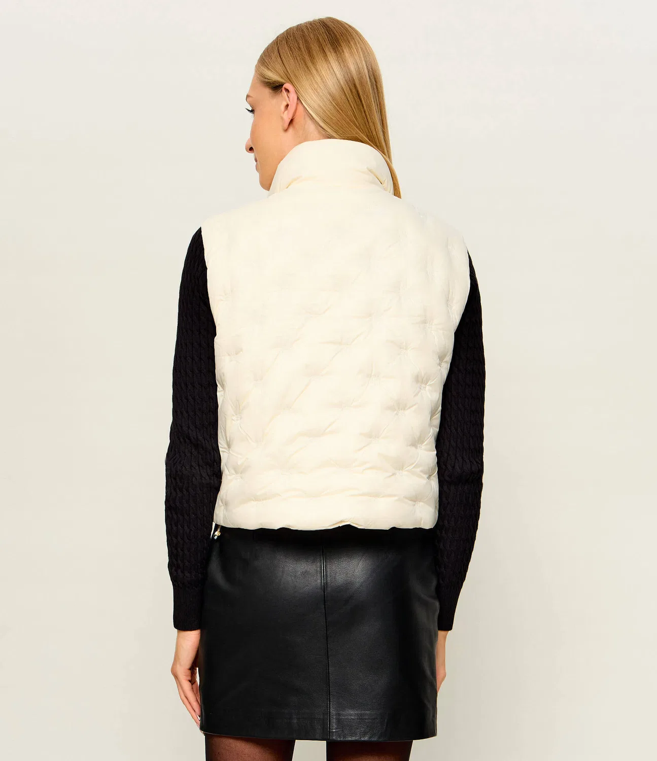 Жилет стеганый Tommy Hilfiger, cream — фото 3
