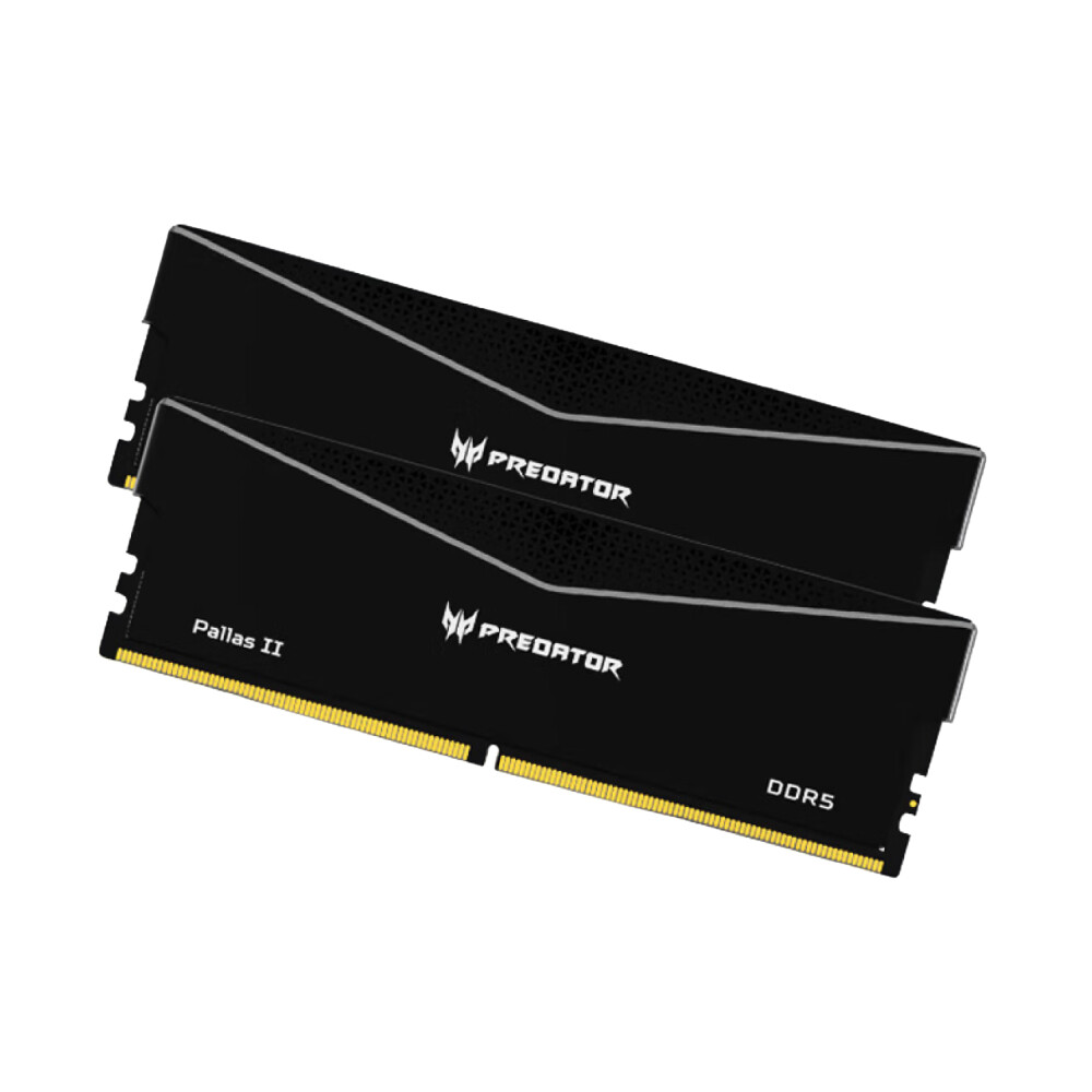 

Модуль памяти Acer Predator Pallas II, 32 ГБ DDR5 (2 x 16ГБ), 6600 МГц, BL.9BWWR.435, черный