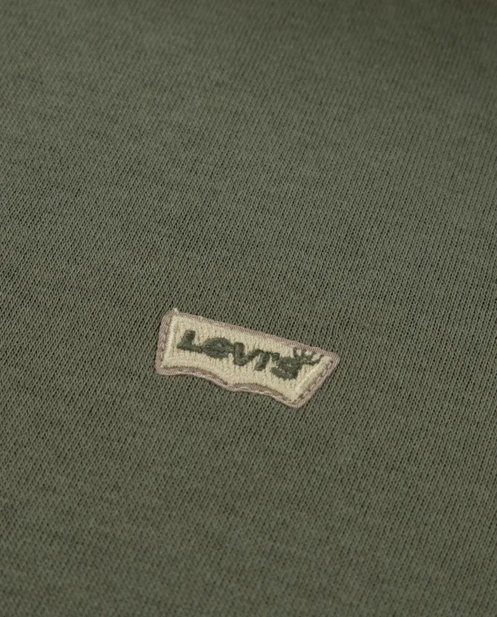Детское худи для мальчиков с флисом Levi's, Verde — фото 3