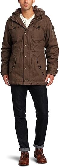 

Парка Spiewak Men's Samuel Fishtail, коричневый