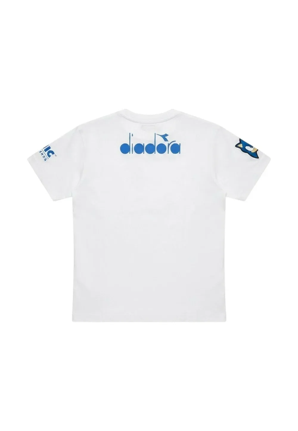 Футболка m/c ts ss sonic col 65045 - футболка с принтом Diadora, White — фото 3