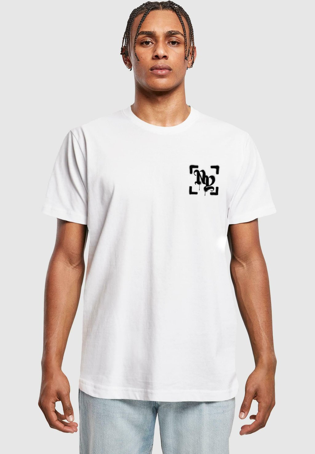 

Рубашка с принтом FRAMED NY Mister Tee, белый