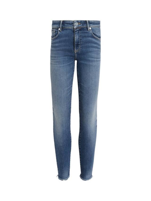 Джинсы пуш-ап из органической хлопчатобумажной смеси miller AllSaints, цвет Deep Royal Blue — фото 4