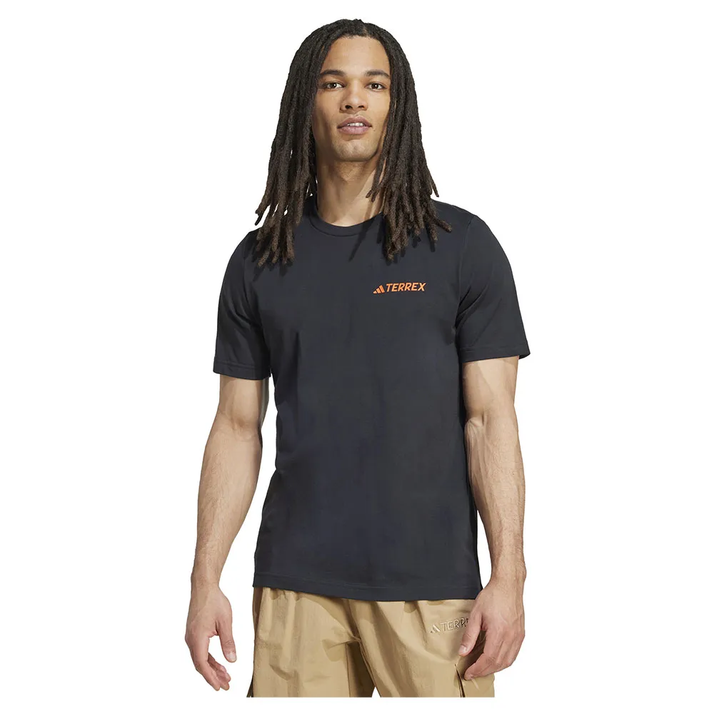 

Футболка с коротким рукавом adidas Terrex Graphic, черный