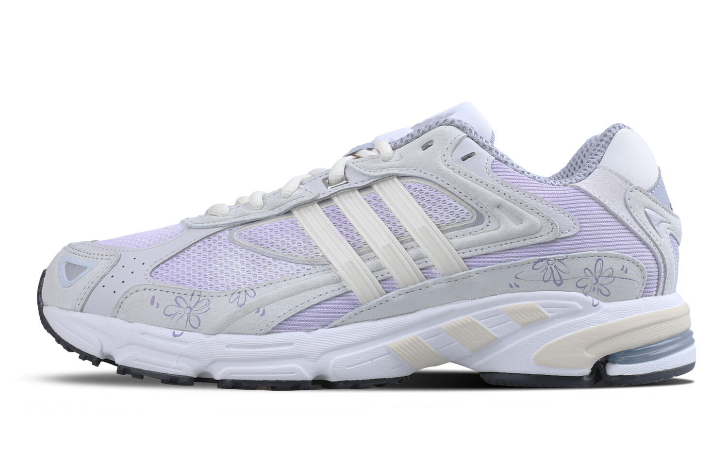 

Кроссовки для бега Response унисекс с низким верхом фиолетовые/серые Adidas Originals