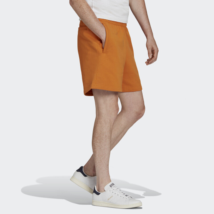 Официальные мужские повседневные шорты Clover темно-оранжевого цвета Adidas Originals, оранжевый — фото 4