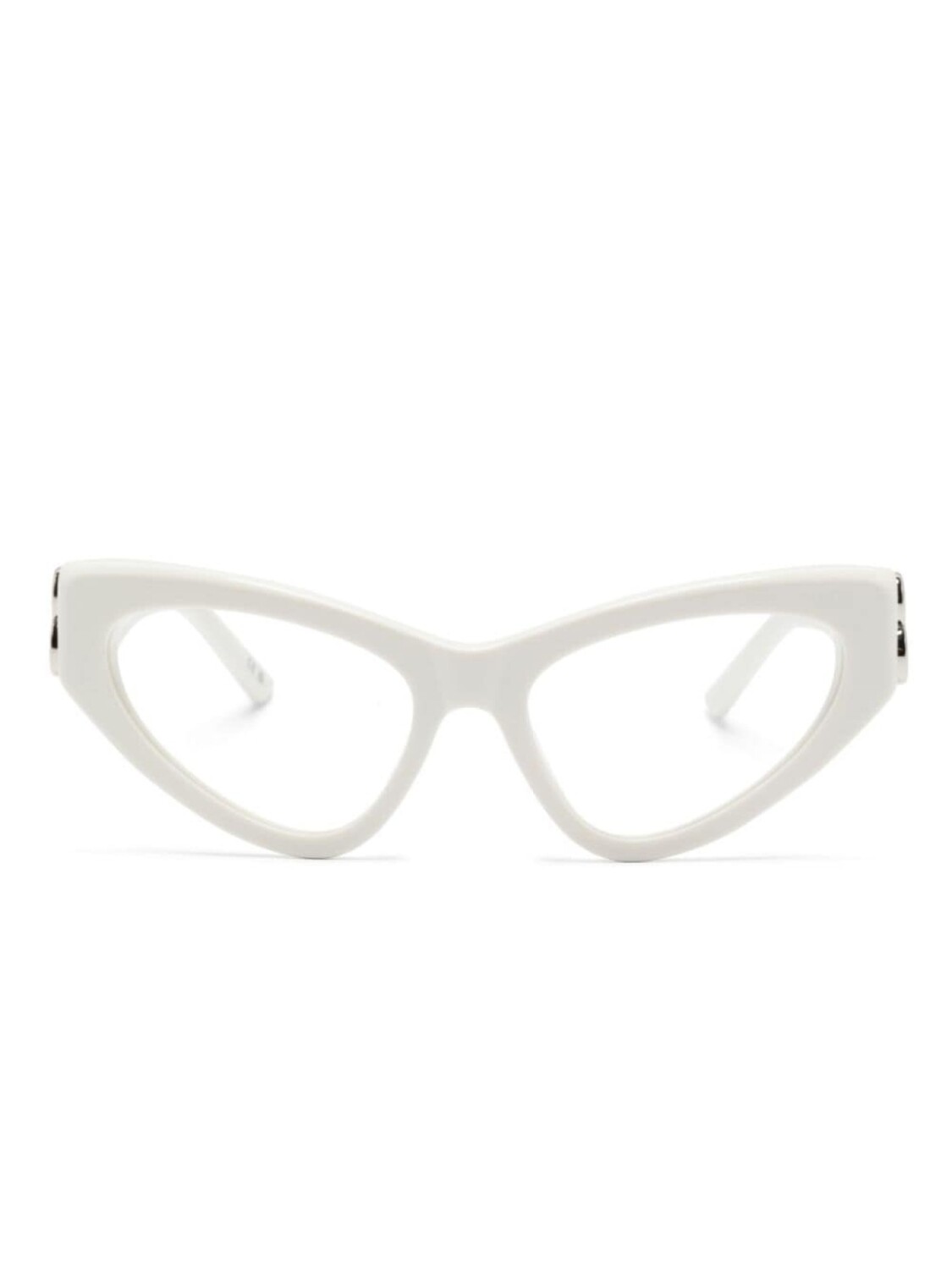

Balenciaga Eyewear очки в оправе 'кошачий глаз' с логотипом, белый