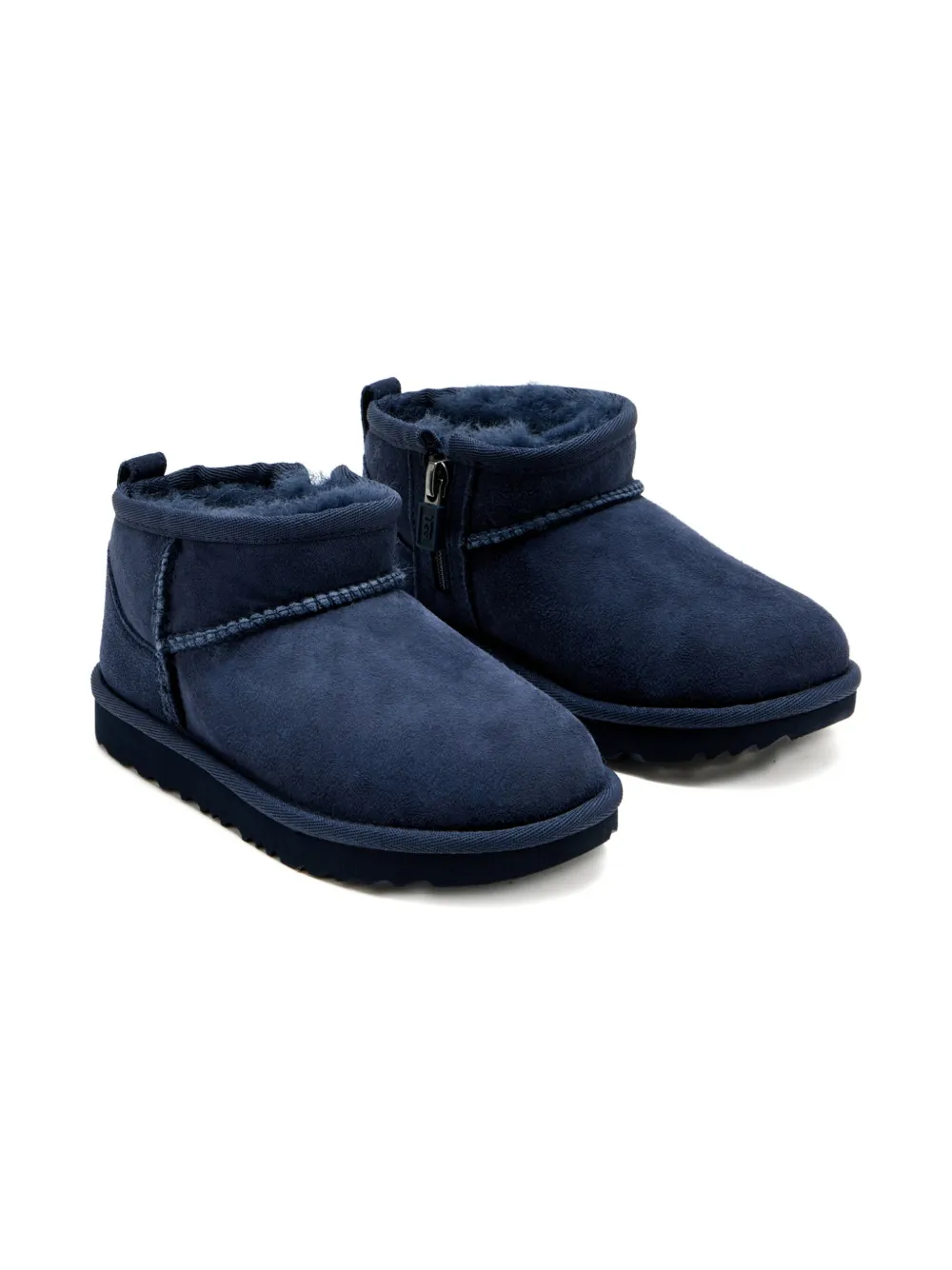 

Замшевые ботинки с молнией UGG Kids, синий