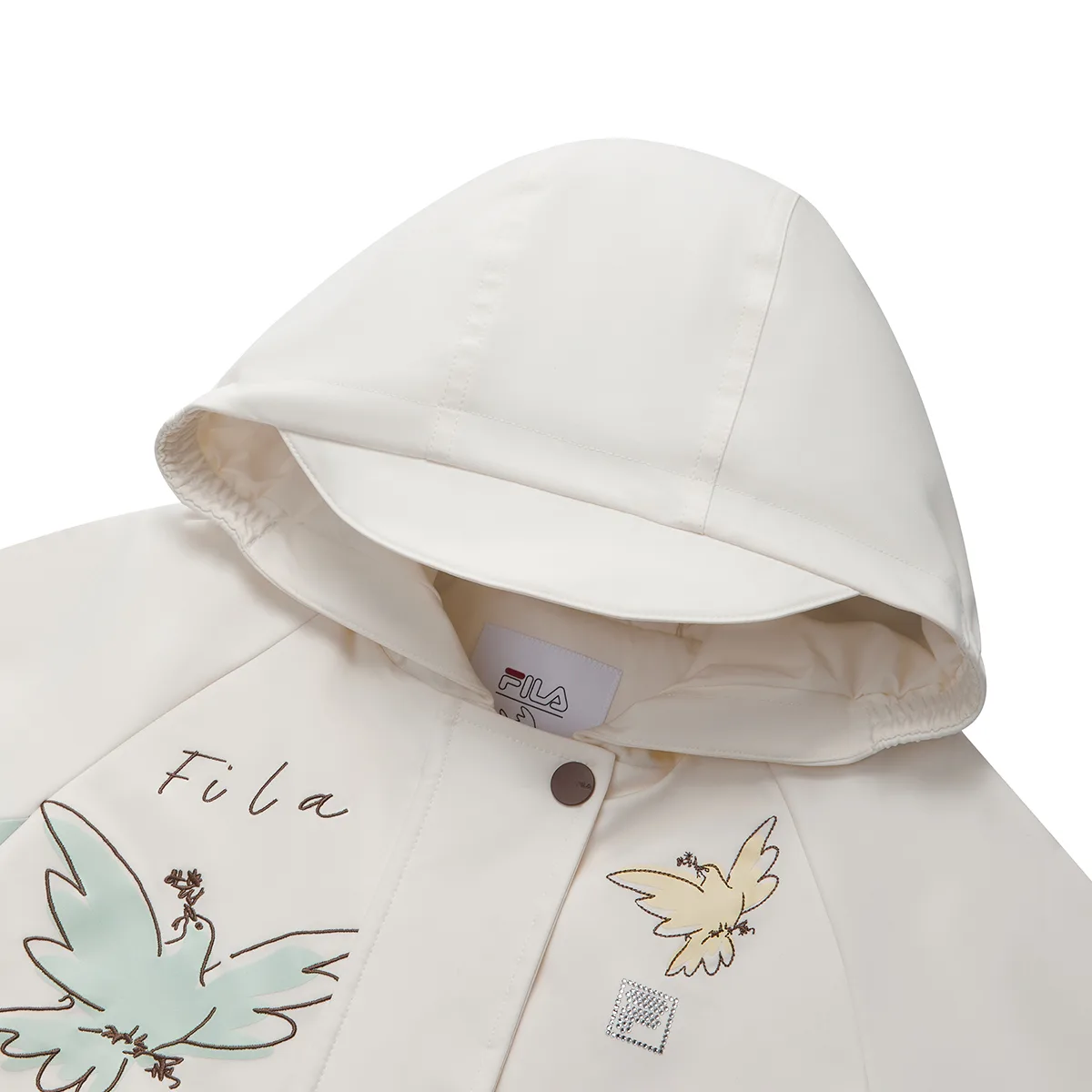 FILA KIDS X Pablo Picasso Куртка Heron White Kids' — фото 4