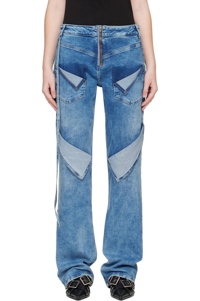 

Ottolinger Синие джинсы свободного кроя