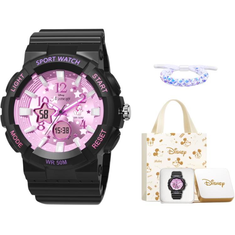 

Disney Часы Electronic Movement Resin Strap Watch Women's Watch Pink Watch Dial