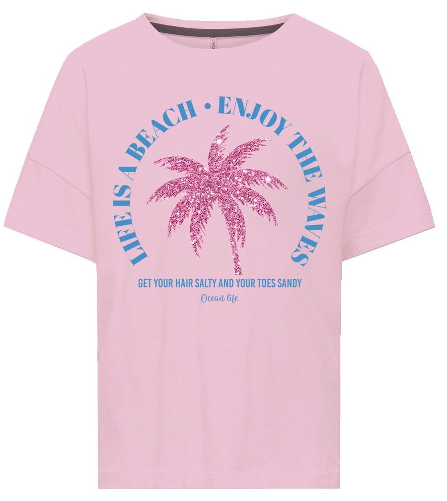 

Рубашка ONLY GIRLS, цвет Fuchsia/Dusky pink