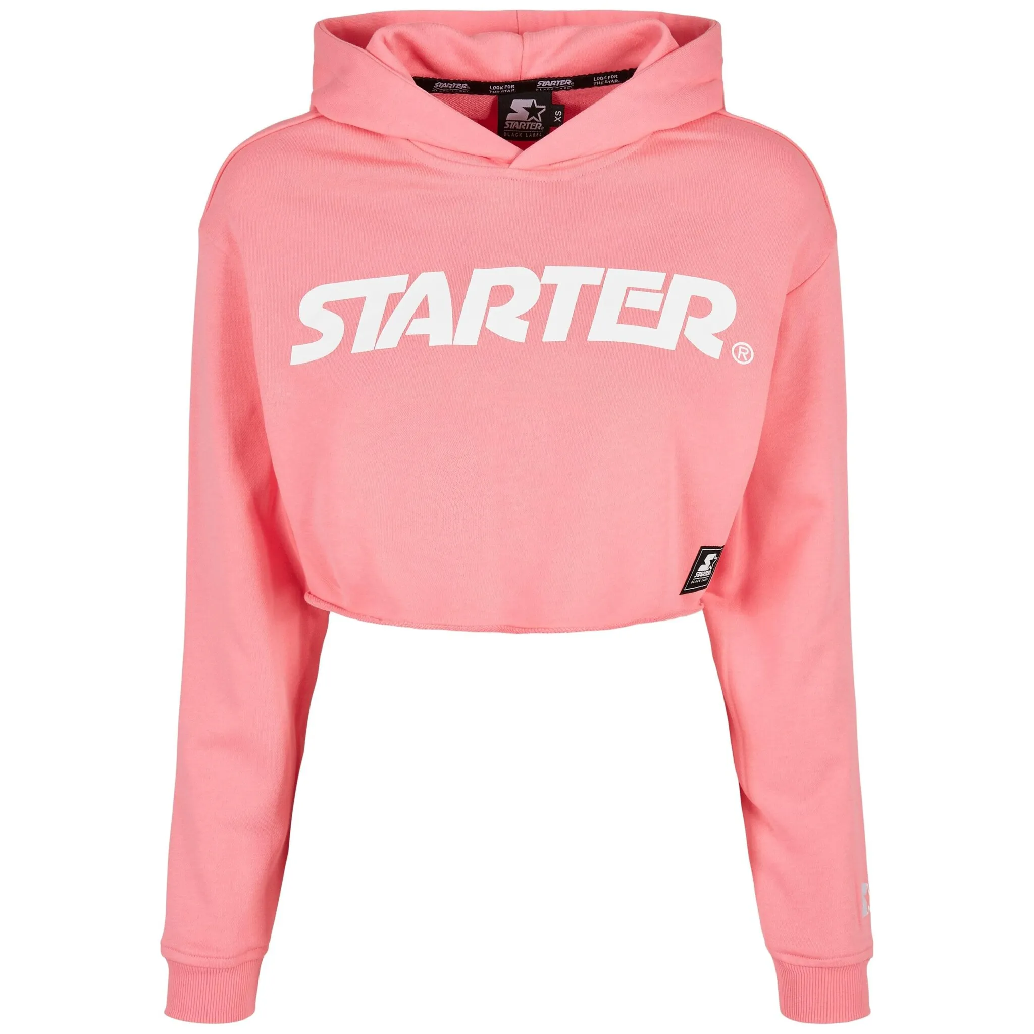 

Свитер с круглым вырезом Starter Black Label "Женская женская укороченная толстовка Starter Black Label Starter", розовый
