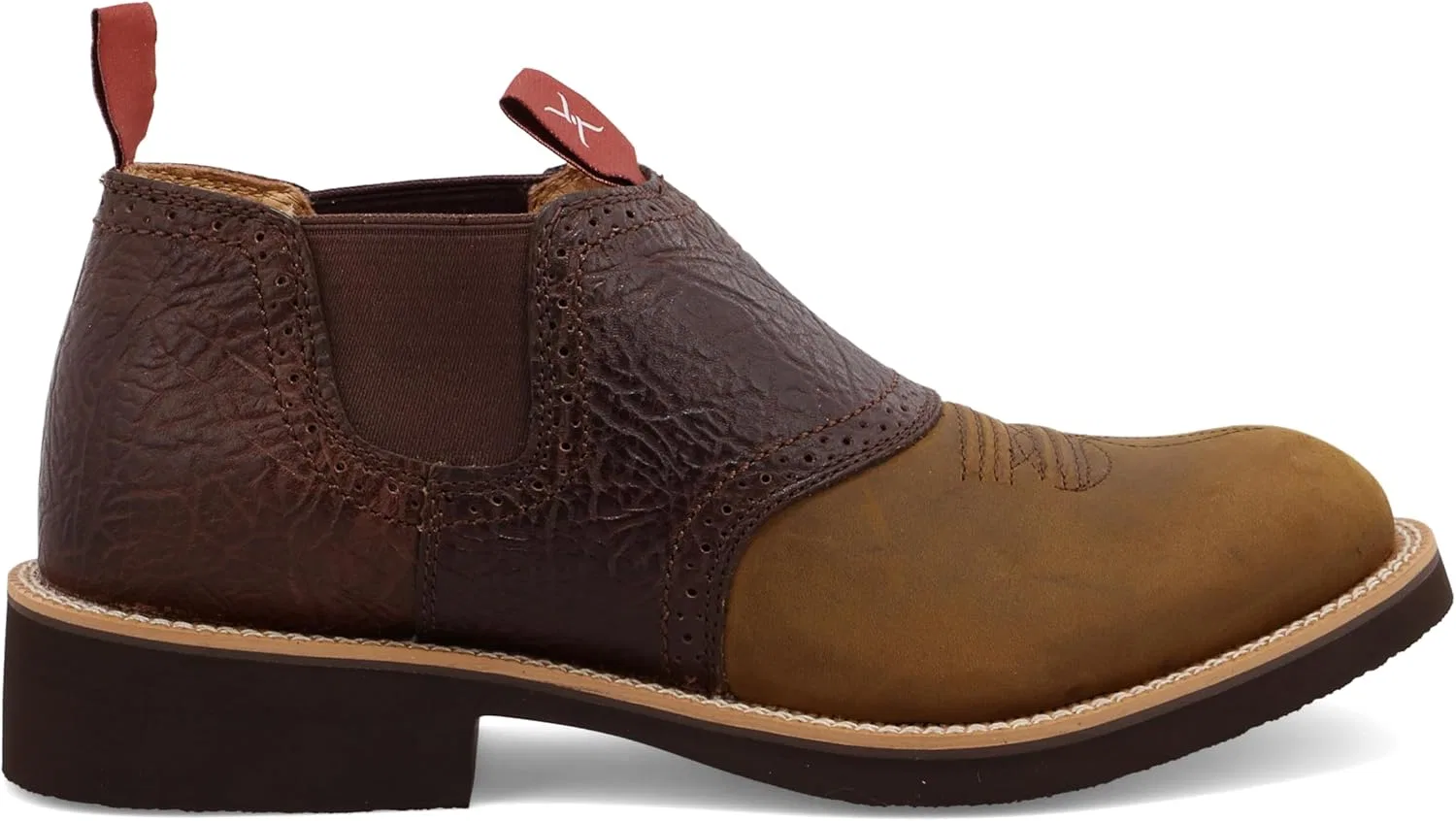 Мужские походные ботинки 28 см Twisted X, 2-Distressed Saddle — фото 4