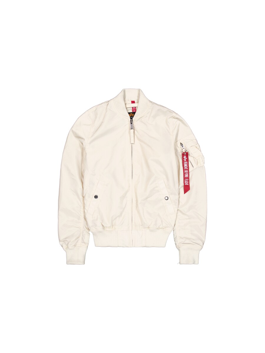 

Куртка межсезонная ALPHA INDUSTRIES MA-1 TT, натуральный белый