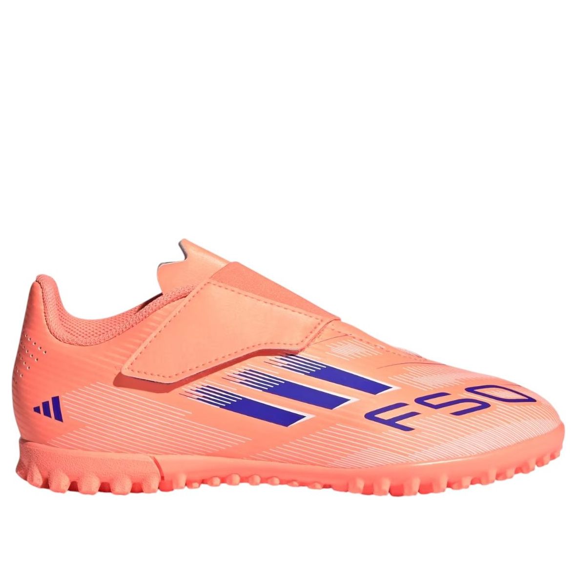 (GS) Adidas F50 Club TF 'Beam Orange Lucid Blue' — фото 2