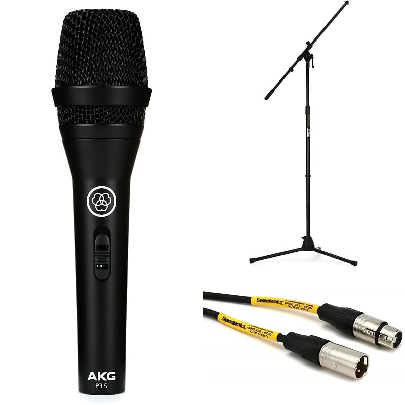 

Кардиоидный динамический вокальный микрофон AKG P3 S Performance Series Dynamic Cardioid Microphone